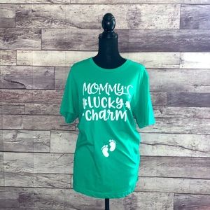 🍀 St. Patrick’s Day Maternity T-shirt